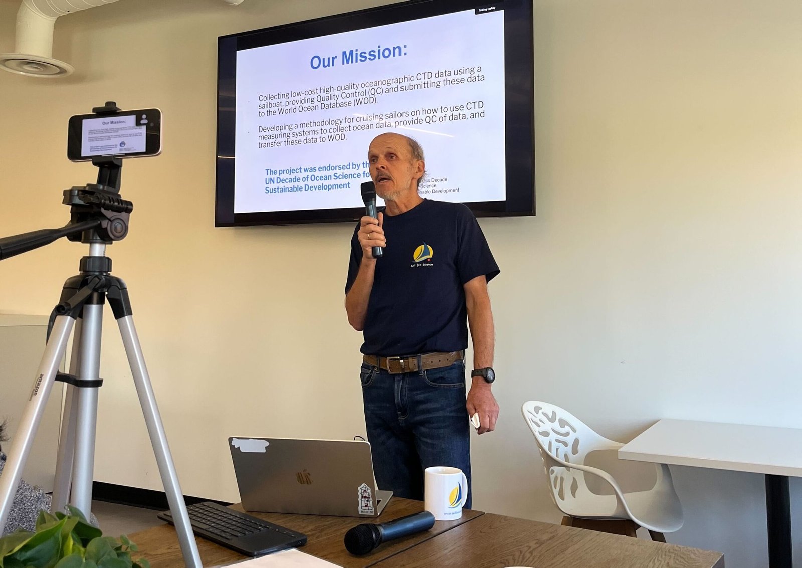 Visiting RBR – Sail for Science